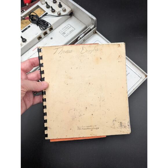 Vintage Industrial Technology Throwmaster 102A Telephone Cable Tester w Leads - Picture 14 of 16